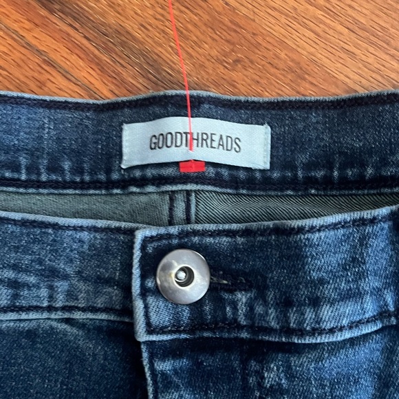 Goodthreads Men's Relaxed Dark Blue Jeans - Picture 5 of 6